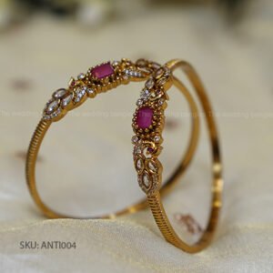 Ruby Bloom Kundan Kada