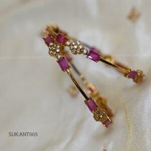Ruby Prism Sleek Bangles