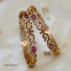 Royal Swirl Spark Bangles