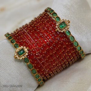 Royal Vermilion Raindrop Set