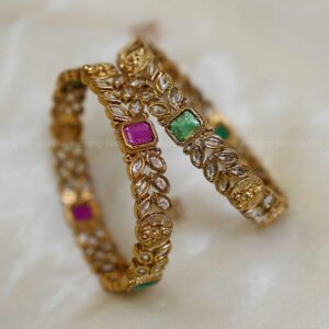 Vanya Leaf Glow bangles