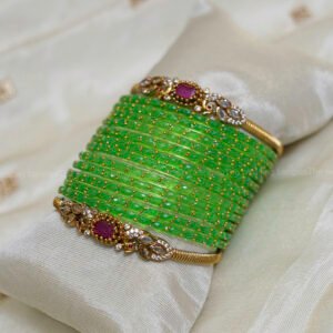 Parrot Green Raindrop Royal Set