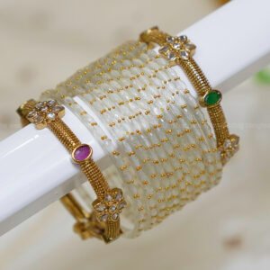 Pearl Glow Raindrop Bridal Set