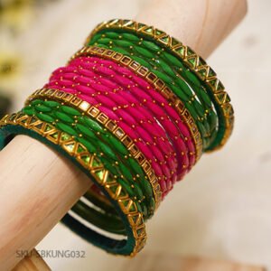 prism Glow Bridal Bangle Set