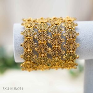 Handmade Peacock Charm Bangles