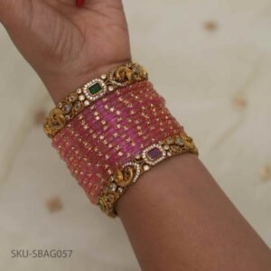 Rajamudra Pink Raindrop Set