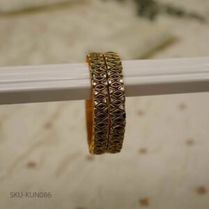 Royal Hexa Kundan Bangles