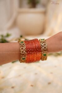 Autumn Flame Bangle Set