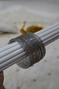Raindrop Bangles- Grey