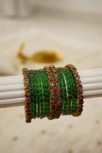 Royal moon Raindrop Bangles Set